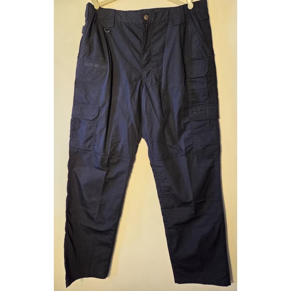 5.11 Tactical Pants Men 36x34 Utility Black Cargo Pockets Police Combat Ripstop